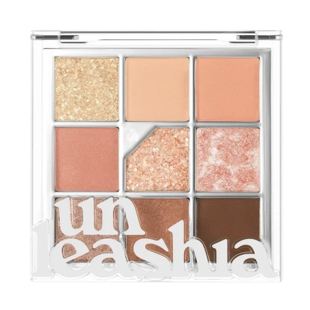 Палетка теней для век с глиттерами Glitterpedia Eye Palette N°3 All of Coralpink