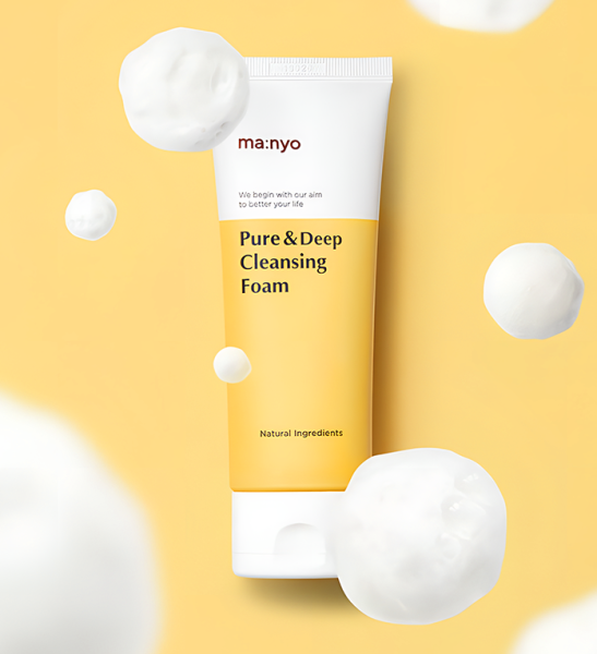 Пенка для глубокого очищения с церамидами PURE & DEEP CLEANSING FOAM 100мл