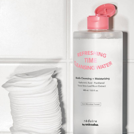 Мицеллярная вода для снятия макияжа Reduire Refreshing Time Cleansing Water