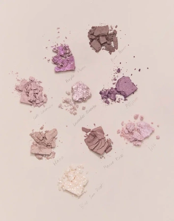 Палетка теней для век с глиттерами Glitterpedia Eye Palette N°4 All of Lavender Fog