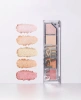 Палетка теней и хайлайтеров для лица Mood Shower Face Palette NO.100 Ballerina