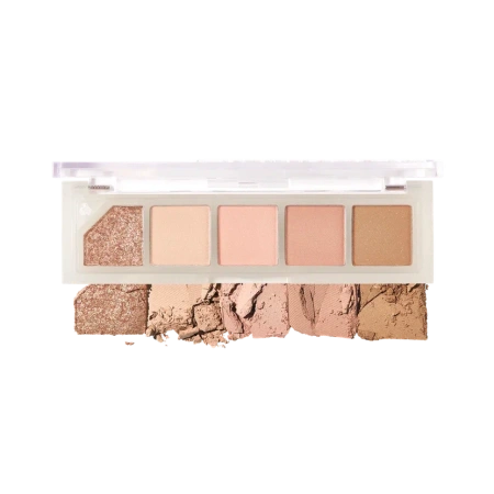 Палетка теней для век Mood Shower Face Palette NO.2 Rose Shower