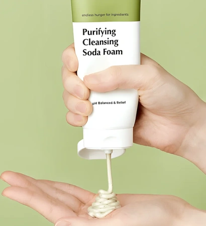 Пенка для очищения лица с содой “Purifying Cleansing Soda Foam”, 150ml