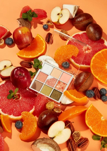 Палетка теней для век с глиттерами Glitterpedia Eye Palette N°6 All of Citrus