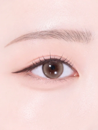 Кремовый водостойкий карандаш для век N°2 коричневый Easy Glide Flat Eyeliner N°2 Mood Brown