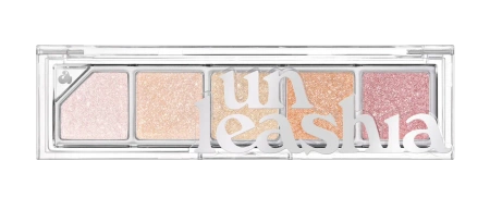 Палетка теней и хайлайтеров для лица Mood Shower Face Palette NO.100 Ballerina