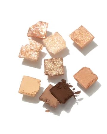 Палетка теней для век с глиттерами Glitterpedia Eye Palette N°2 All of Brown