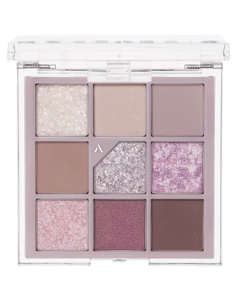 Палетка теней для век с глиттерами Glitterpedia Eye Palette N°4 All of Lavender Fog