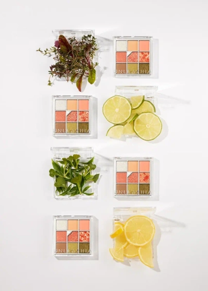 Палетка теней для век с глиттерами Glitterpedia Eye Palette N°6 All of Citrus