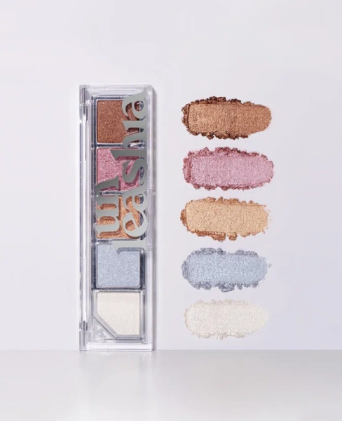 Палетка теней и хайлайтеров для лица Mood Shower Face Palette NO.101 Ballerino