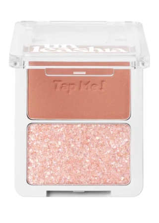 Палетка хайлайтер + тени №1 Tap Me Palette Duo N°1 Pitapat