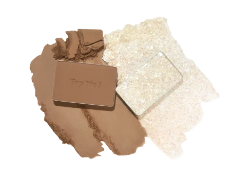 Палетка хайлайтер + тени №3 Tap Me Palette Duo N°3 Rub-A-Dub