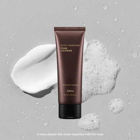Пенка для умывания с муцином улитки Black Signature Foam Cleanser 120 мл